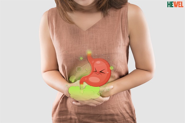 bị rối loạn tiêu hóa