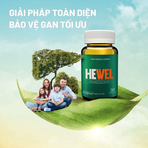 hewel cải thiện viêm gan e