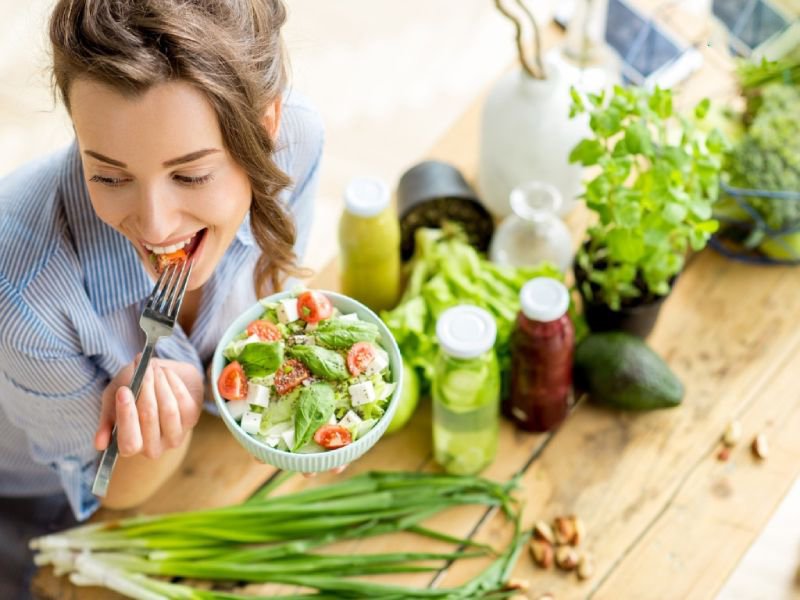 gan nhiễm mỡ nên ăn rau xanh