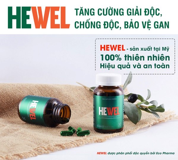 viên bổ gan hewel