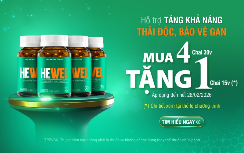 hewel khuyến mãi 2026