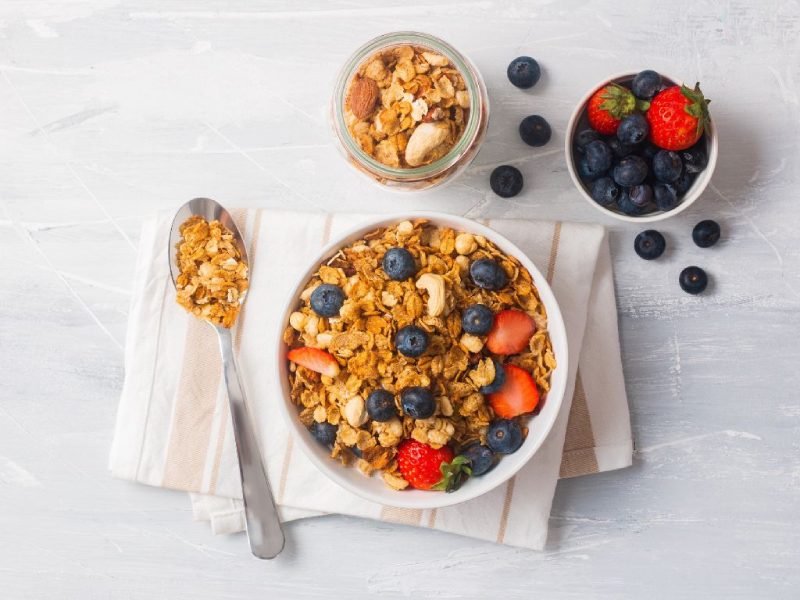 các hạt ngũ cốc