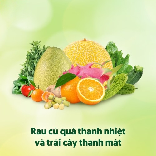 rau củ quả thanh nhiệt