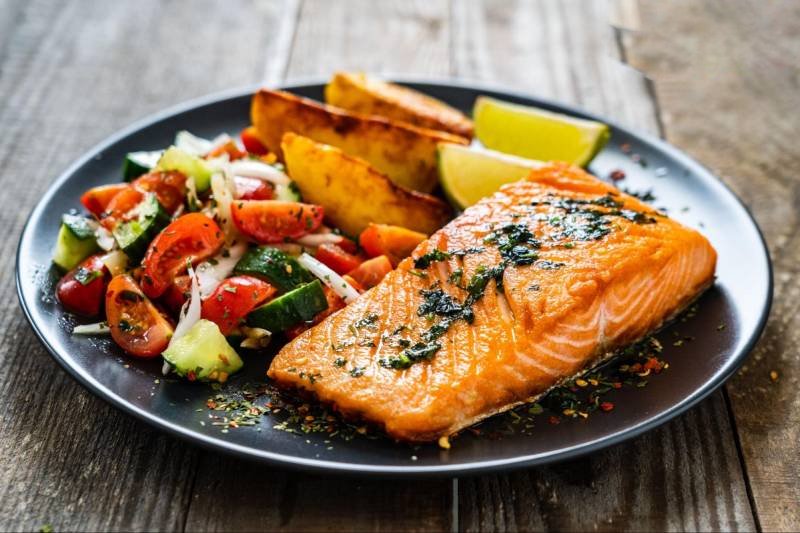 cá hồi có thể giải rượu