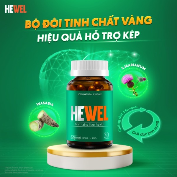 hewel cải thiện gan