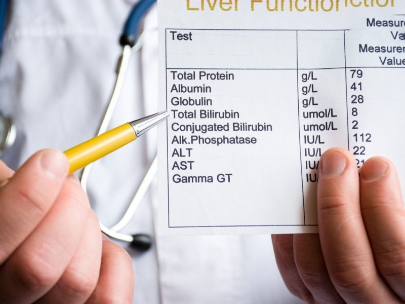 các chỉ số men gan tăng