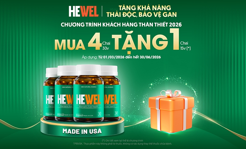 Chương trình khách hàng thân thiết Hewel 2026