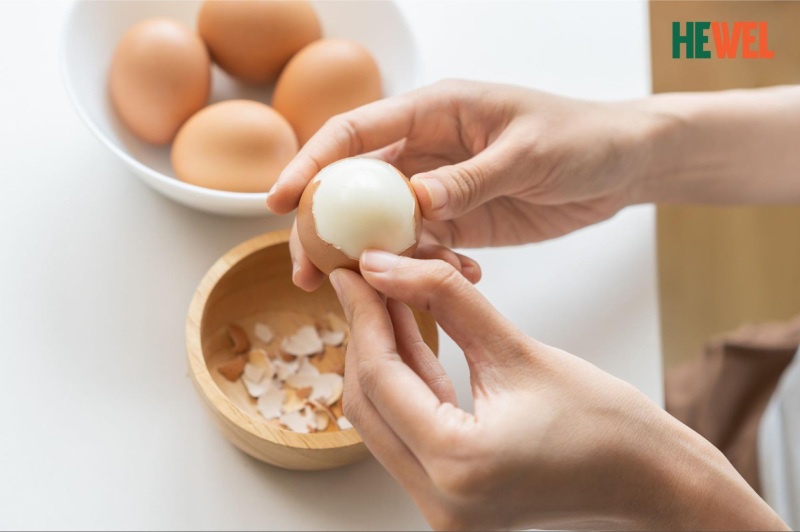 men gan cao ăn trứng được không