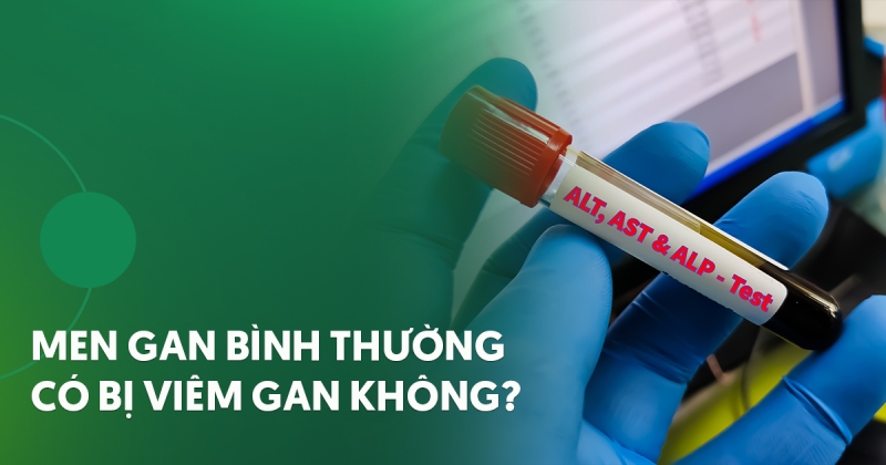 men gan bình thường có bị viêm gan không