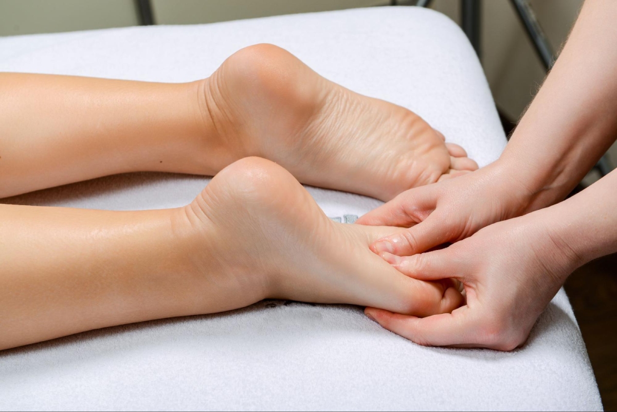 bấm huyệt giúp thư giản